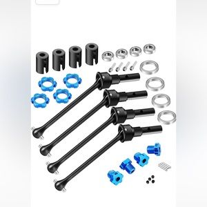 Traxxas Maxx Assembled Steel CV Driveshaft Set - 8954With 8654 Aluminum 17mm